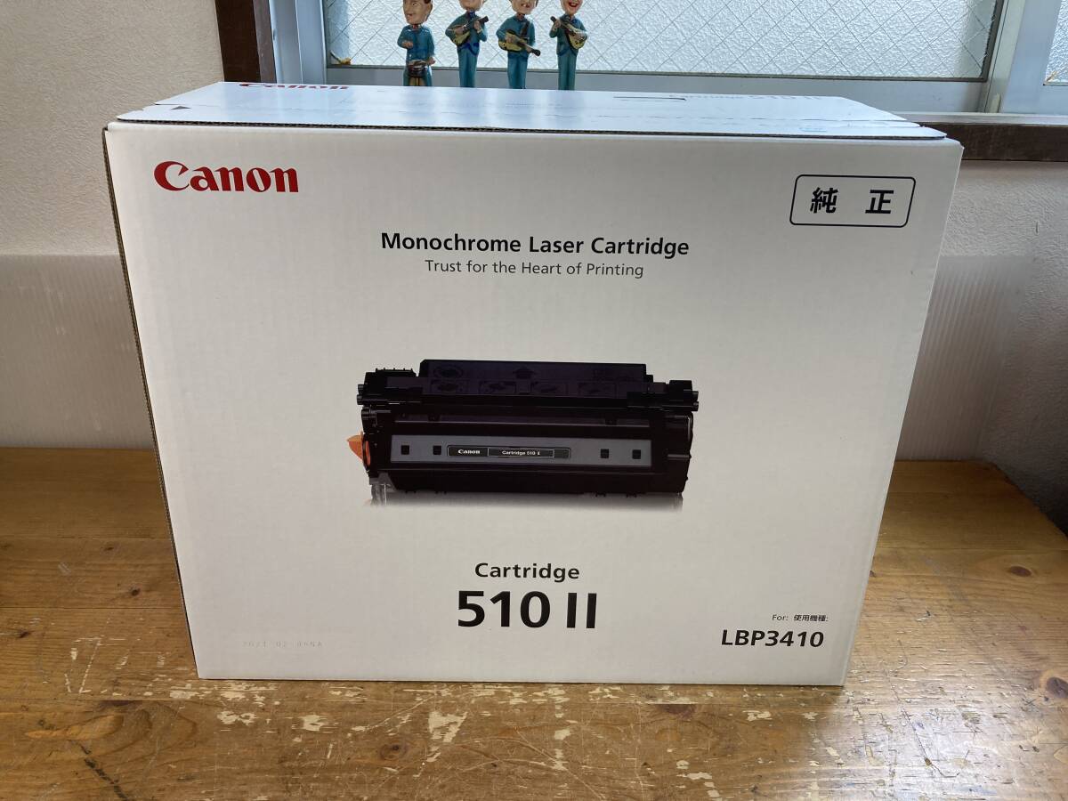 未開封品 CANON キャノン 純正 トナー カートリッジ Cartridge 510 Ⅱ CRG-510Ⅱ 32510ym レーザー LBP3410