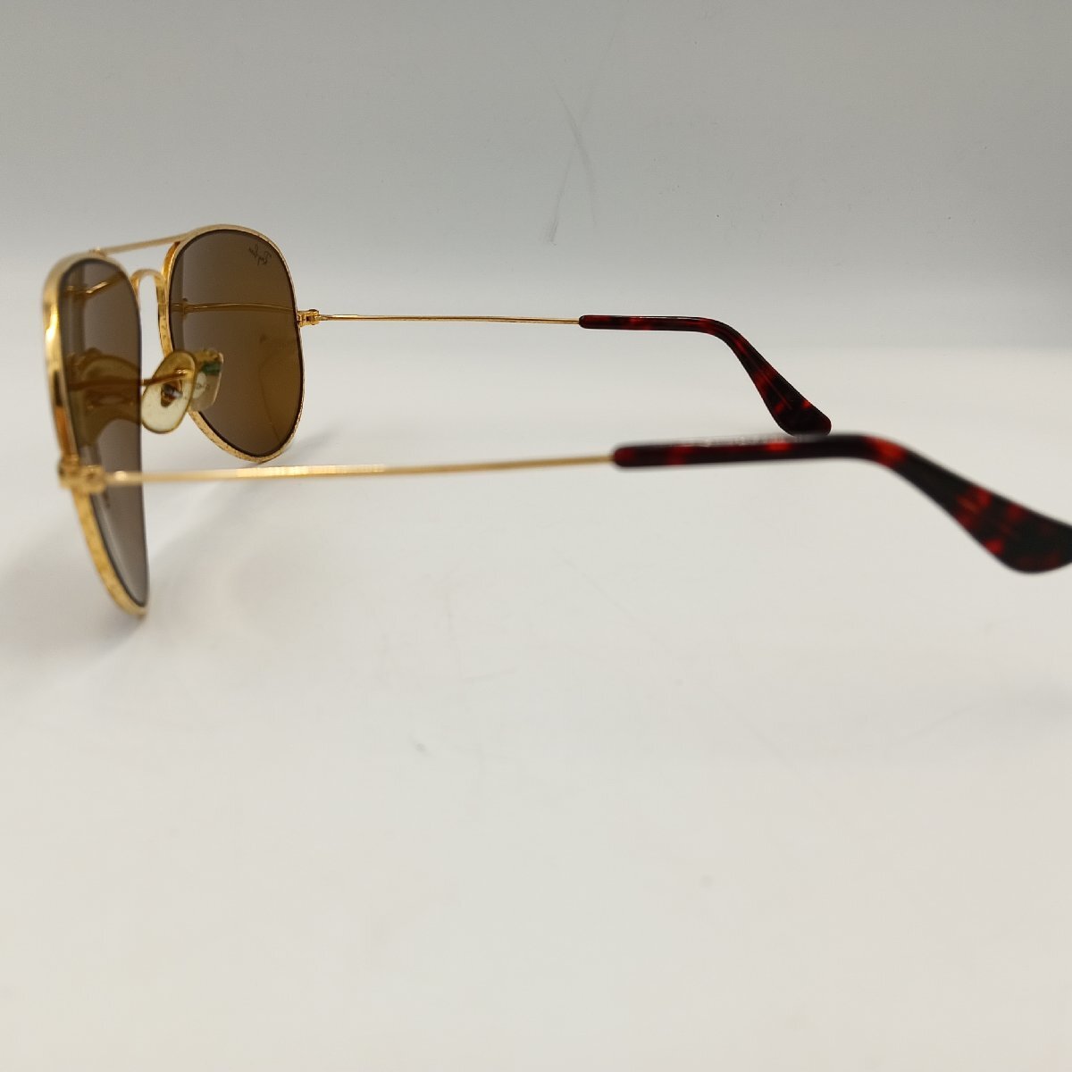 1円 F168 B&L RAY-BAN TORTUGA AVIATOR W2180 サングラス