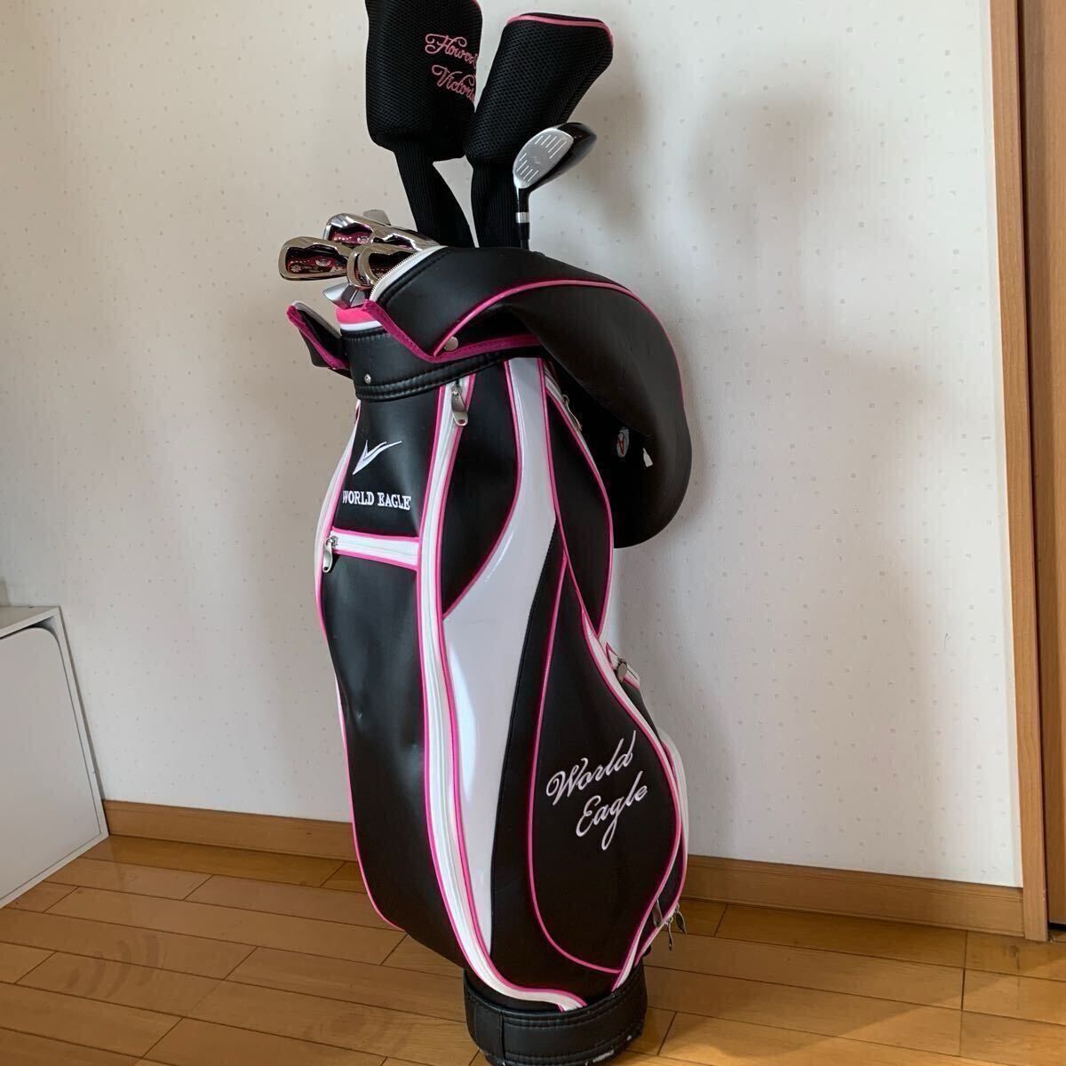 レディースゴルフクラブセット 初心〜中級者向け ワールド レディースゴルフクラブセット 初心〜中級者向け ワールド