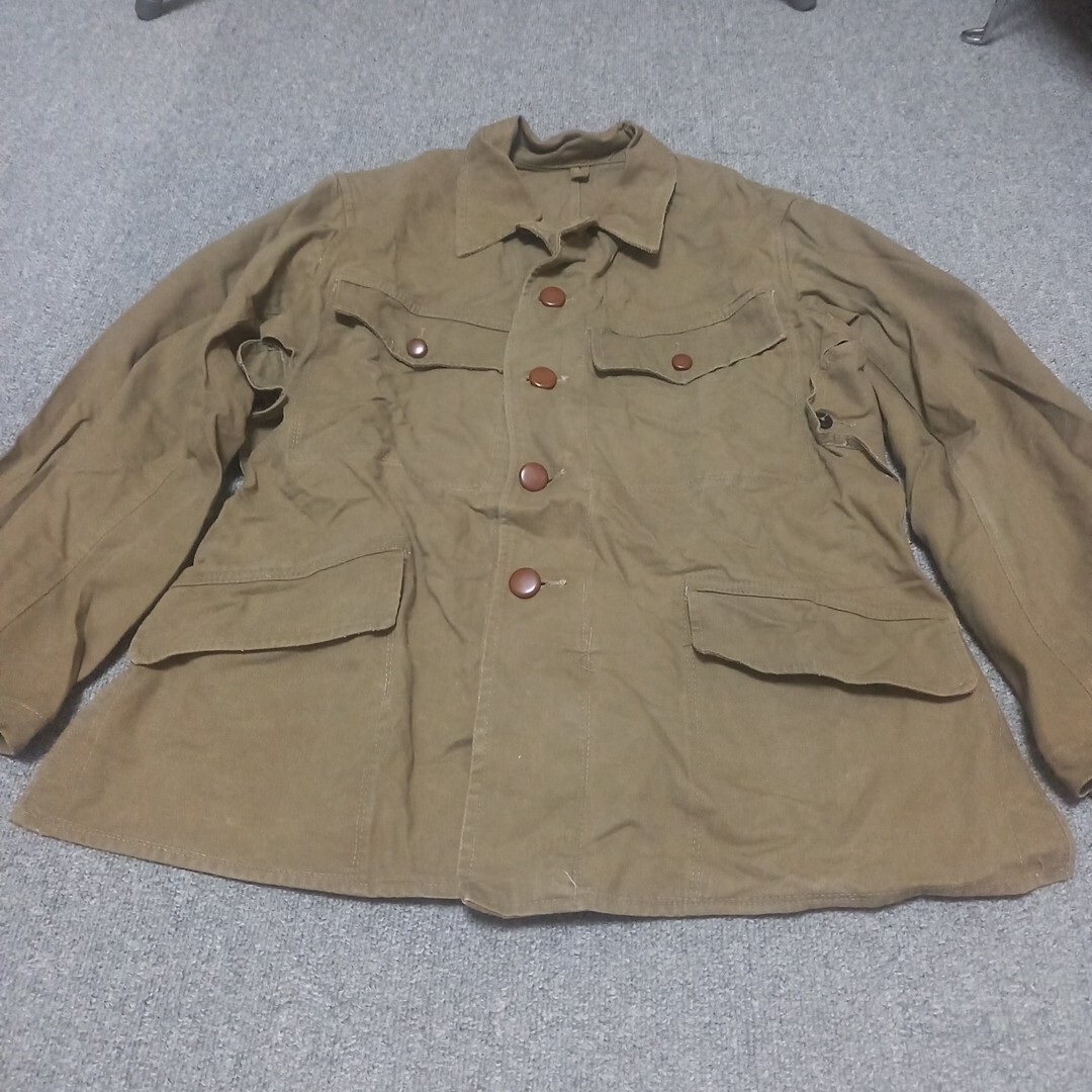 日本陸軍 実物 旧日本軍 軍服 陸軍 防暑衣 日本軍 軍隊 夏衣 日本陸軍 実物 旧日本軍 軍服 陸軍 防暑衣 日本軍 軍隊 夏衣
