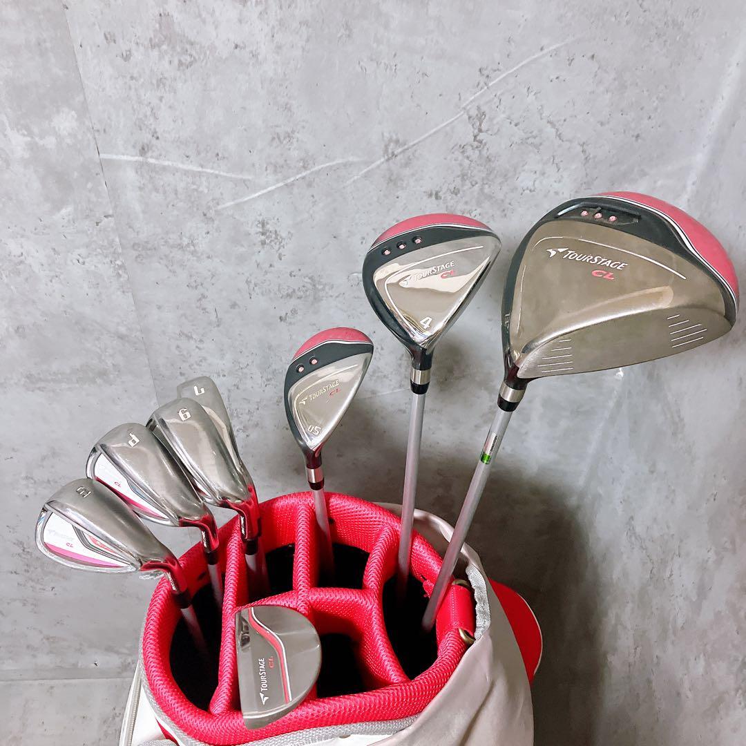 良品】 ブリジストン ツアーステージCL レディース ゴルフクラブ 良品】 ブリジストン ツアーステージCL レディース ゴルフクラブ
