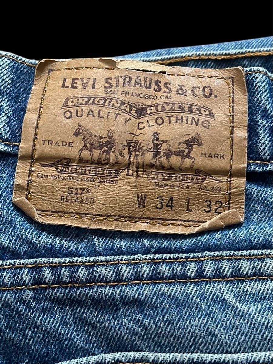 ○○1円~!! vintage 90's us製 Levi's リーバイス 517 w34 ○○1円~!! vintage 90's us製 Levi's リーバイス 517 w34