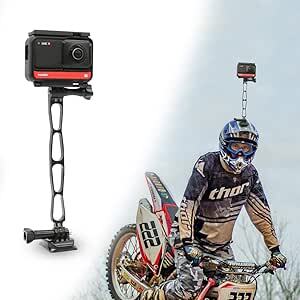 アルミ合金延長アーム メタルポールマウント 延長スティックマウント GoPro Hero 12/11/10/9/8/7/6/5 DJI Osmo Action