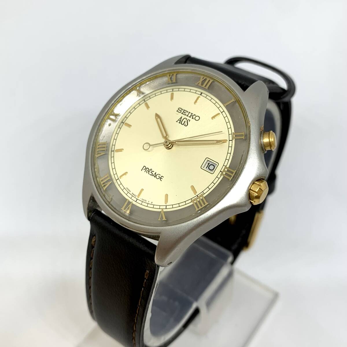 C0516〇 1円~! SEIKO セイコー PRESAGE プレサージュ AGS 5M22 C0516〇 1円~! SEIKO セイコー PRESAGE プレサージュ AGS 5M22