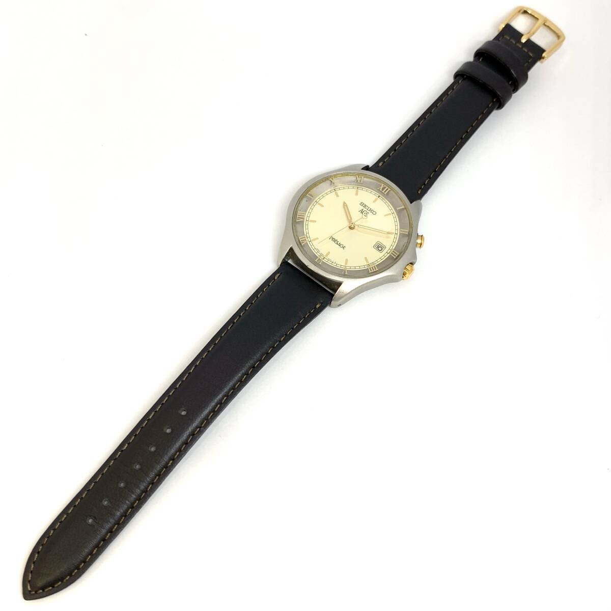 C0516〇 1円~! SEIKO セイコー PRESAGE プレサージュ AGS 5M22 C0516〇 1円~! SEIKO セイコー PRESAGE プレサージュ AGS 5M22