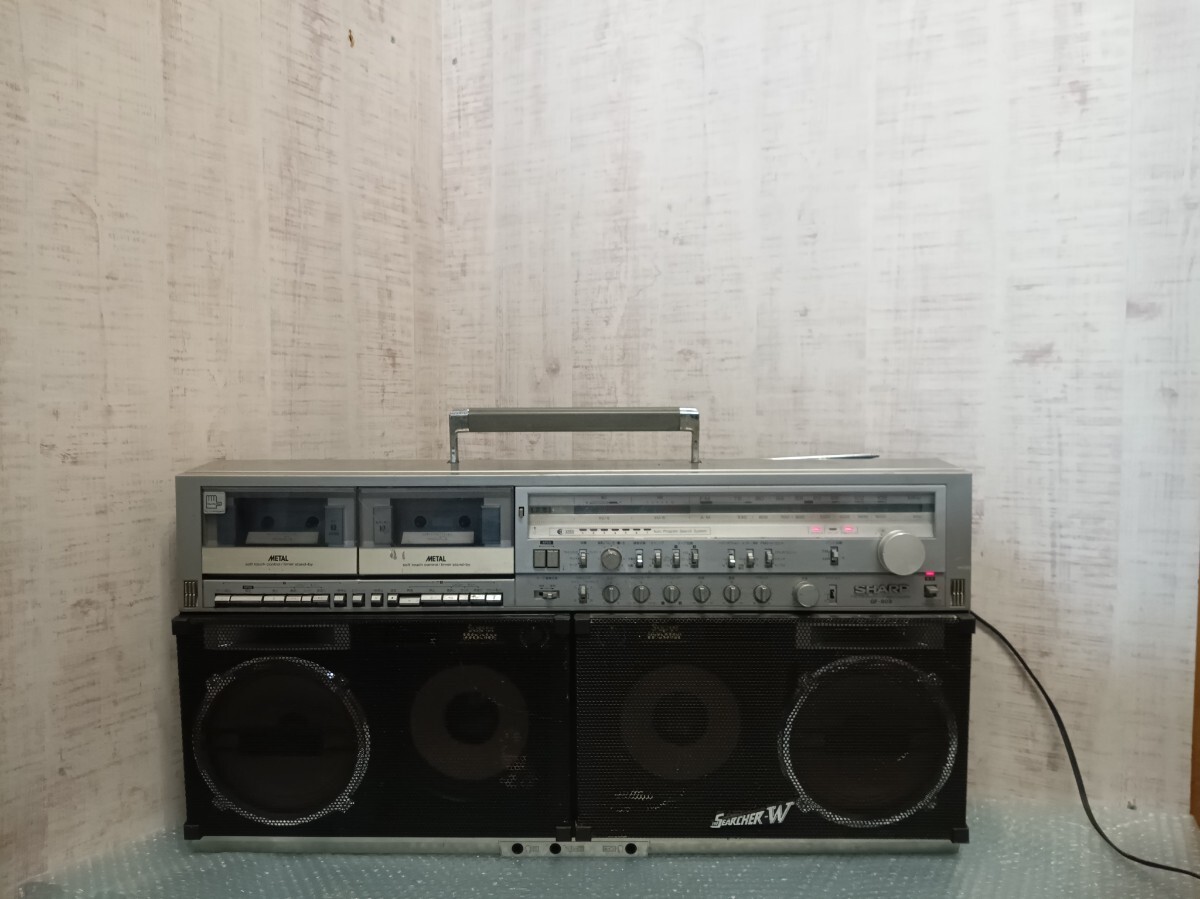 СвязатьсяснамиредкоSHARPострыйGF-909THESEARCHER-W909КассетаStereoTapeRecorderJunk