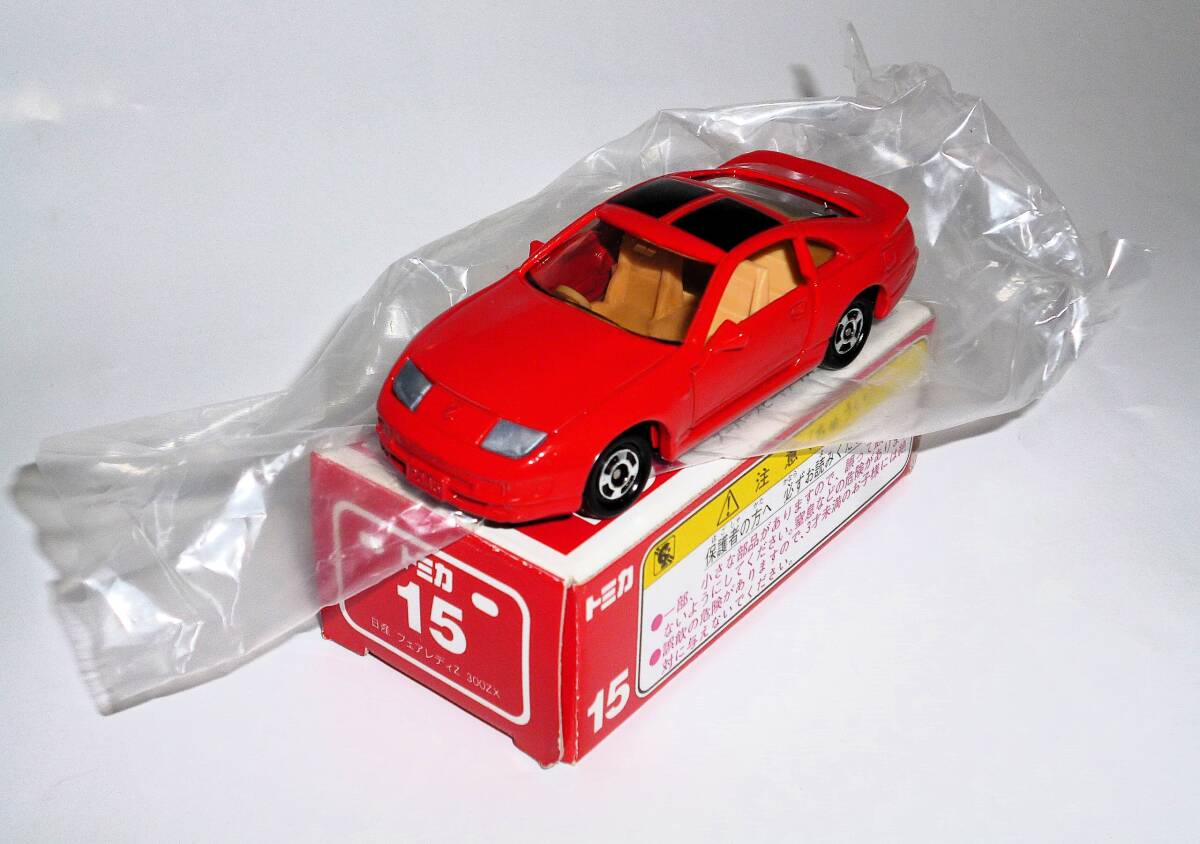 1円~ 絶版 トミカ 15 日産 フェアレディZ 300ZX Z32 中国製 赤 1円~ 絶版 トミカ 15 日産 フェアレディZ 300ZX Z32 中国製 赤