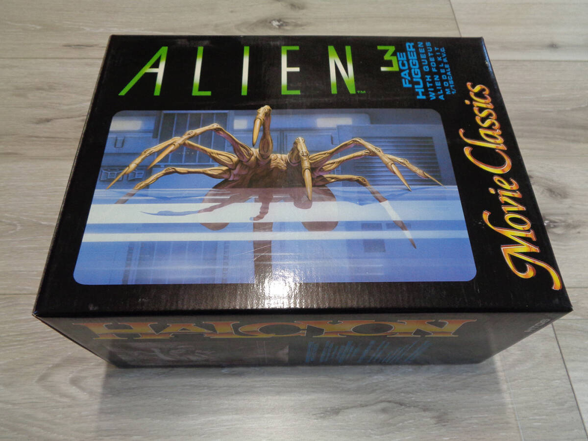 エイリアン フェイス?ハガー 1/1 スケール PVC モデルキット ハルシオン HALCYON 新品 未組み立て レア！