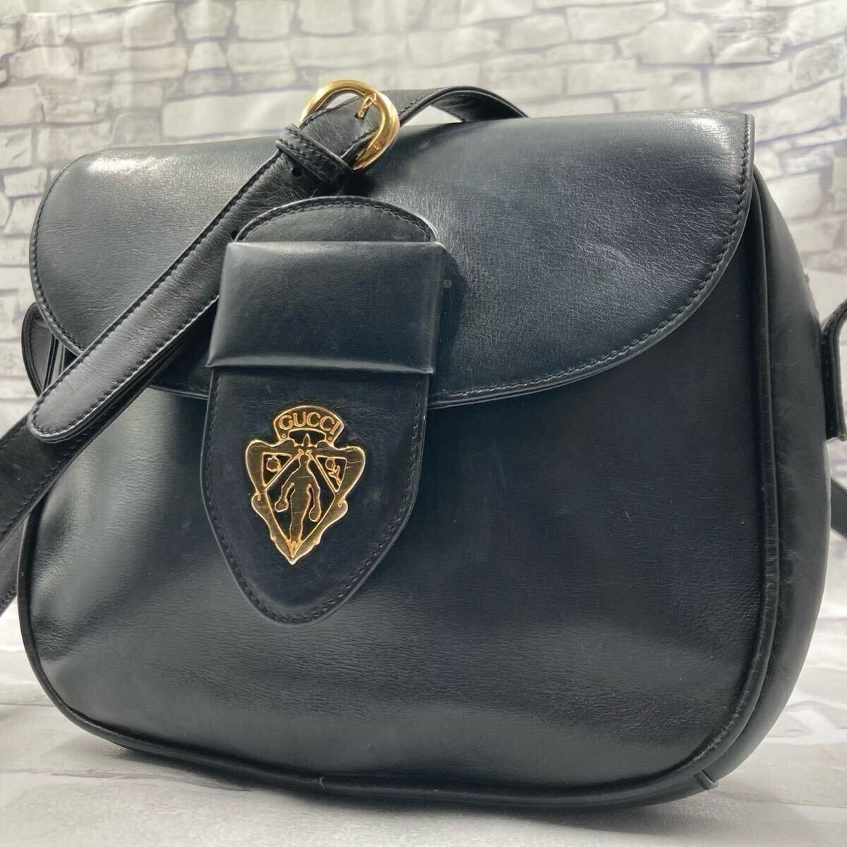 希少】GUCCI オールドグッチ メンズ ショルダーバッグ 希少】GUCCI オールドグッチ メンズ ショルダーバッグ