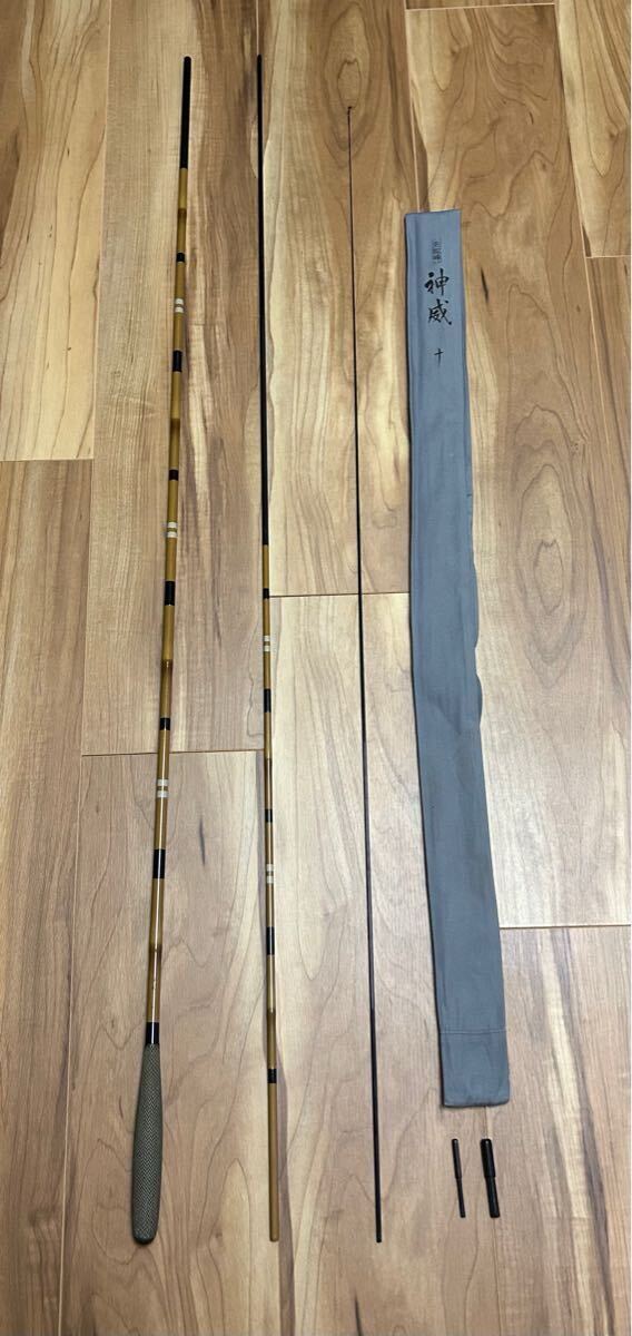楽天市場】シマノ 朱紋峰 神威 10尺 /かむい へら竿 : つり具の銭屋