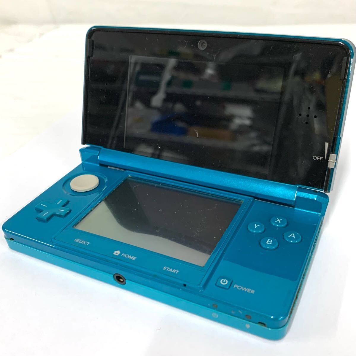 動作未確認 ゲーム機 ニンテンドー3DS アクアブルーカラー系 動作未確認 ゲーム機 ニンテンドー3DS アクアブルーカラー系