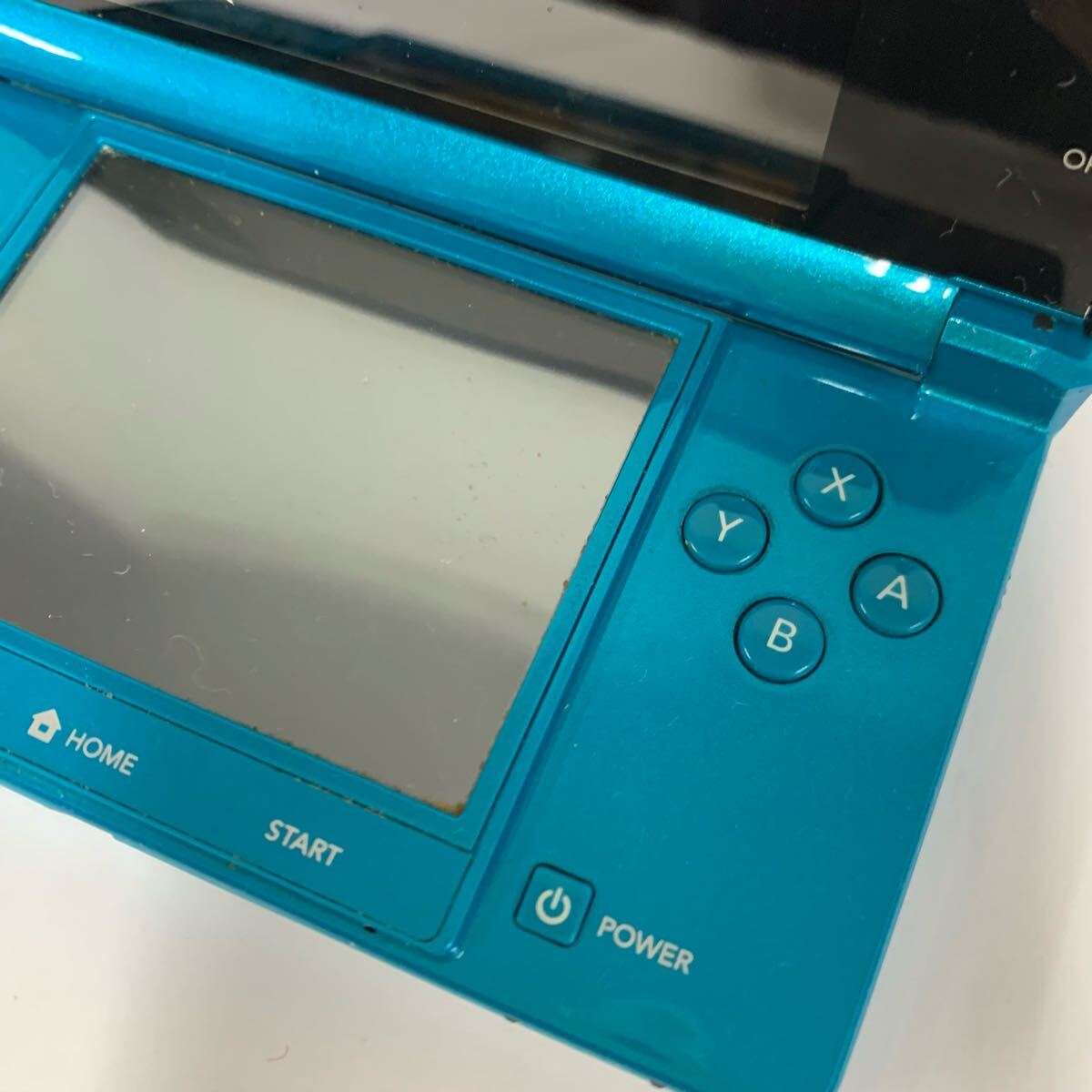 動作未確認 ゲーム機 ニンテンドー3DS アクアブルーカラー系 動作未確認 ゲーム機 ニンテンドー3DS アクアブルーカラー系