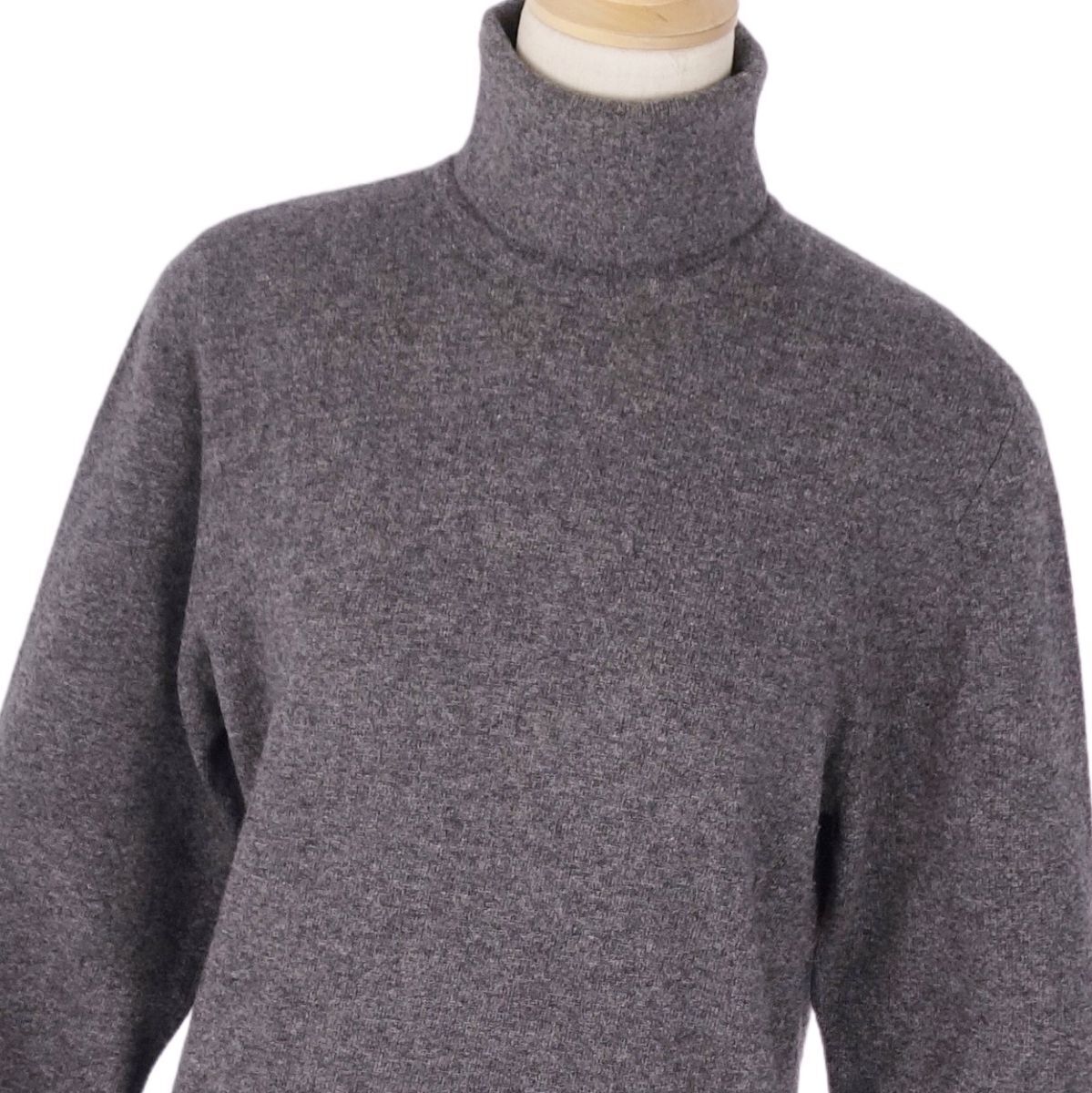 美品 エルメス HERMES マルジェラ期 ニット セーター タートルネック ロングスリーブ 長袖 カシミヤ100％ トップス M ce01dn-rm20f13015