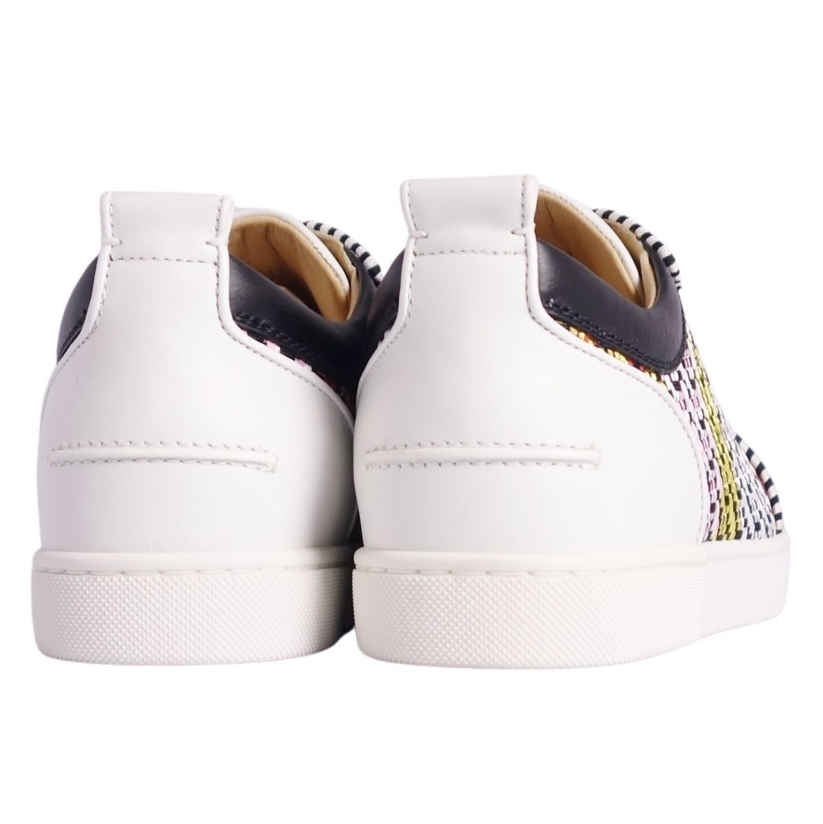 未使用 クリスチャンルブタン Christian Louboutin スニーカー ラフィア ビストロ メンズ 41(26cm) マルチカラー ce02ms-rm20e29047