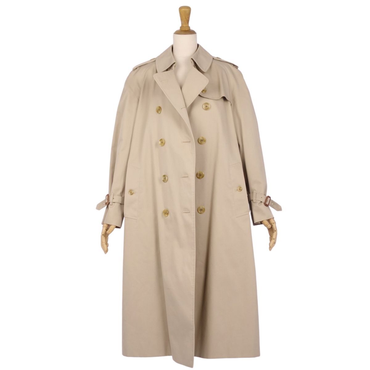 極美品　英国製 90s バーバリー　トレンチコート　ベージュ　ノバチェック BURBERRY バーバリー GBBURLIMCAS 2850 68Q 国内正規品 英国製
