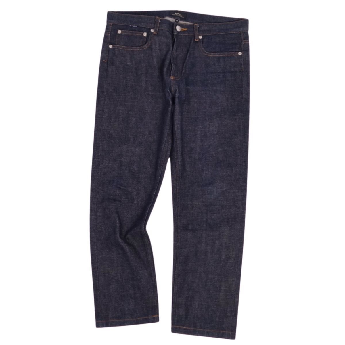 美品 アーペーセー A.P.C パンツ デニムパンツ 無(wú)地 コットン ボトムス メンズ 30 インディゴブルー ce01dn-rm20e28948