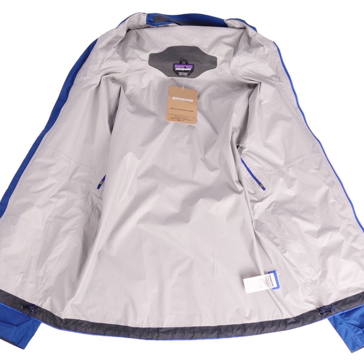 未使用 パタゴニア PATAGONIA ジャケット Torrentshell Jacket トレントシェルジャケット ナイロン メンズ S ブルー ce02de-rm10e29478