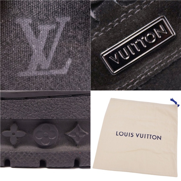 прекрасный товар Louis Vuitton LOUIS VUITTON спортивные туфли LV tray na- линия Logo монограмма цветок обувь мужской 8(26.5cm) ce01dn-rm20f13030