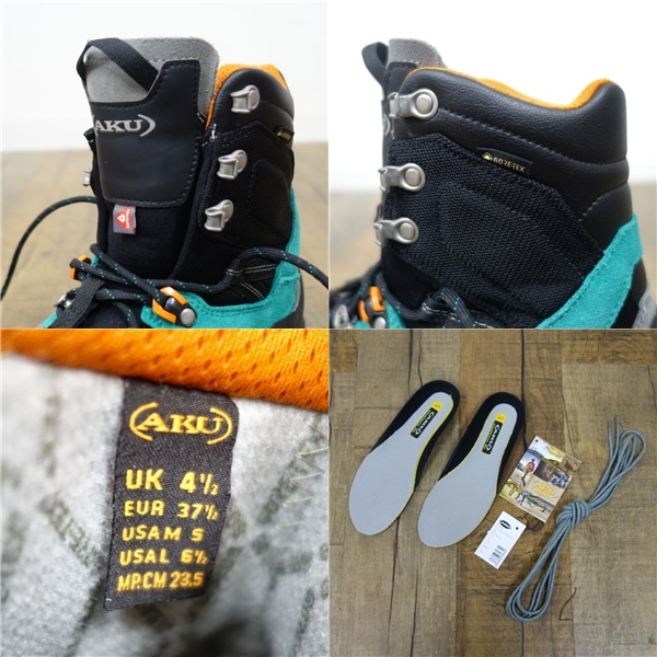 美品 アク AKU ハヤツキ GTX W's レディース ウィンター マウンテンブーツ 登山 ブーツ UK4.5 23.5cm アウトドア ce02or-rk26y08043_画像10