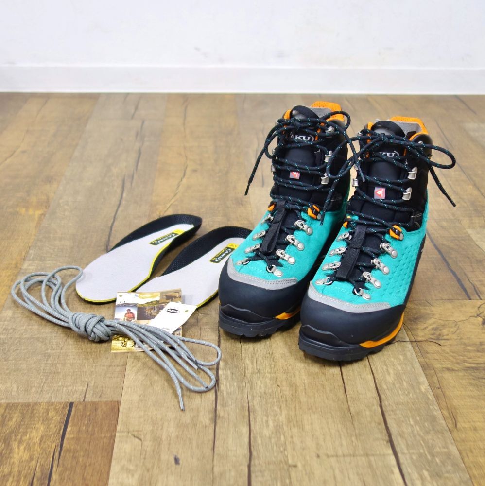 美品 アク AKU ハヤツキ GTX W's レディース ウィンター マウンテンブーツ 登山 ブーツ UK4.5 23.5cm アウトドア ce02or-rk26y08043_画像9