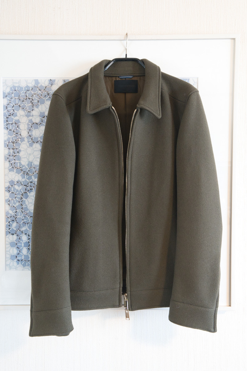 junhashimoto(ジュンハシモト) B03 ZIP BLOUSON ジップメルトンブルゾン 美品 コート ジャケット レザー 1042120003 1piu1uguale3 wjk AKM