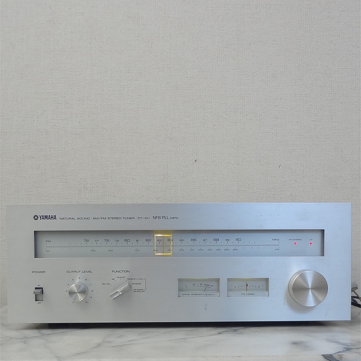 YAMAHA CT-X11 FM/AM TUNER 動作良品 (smile_cat)_画像1