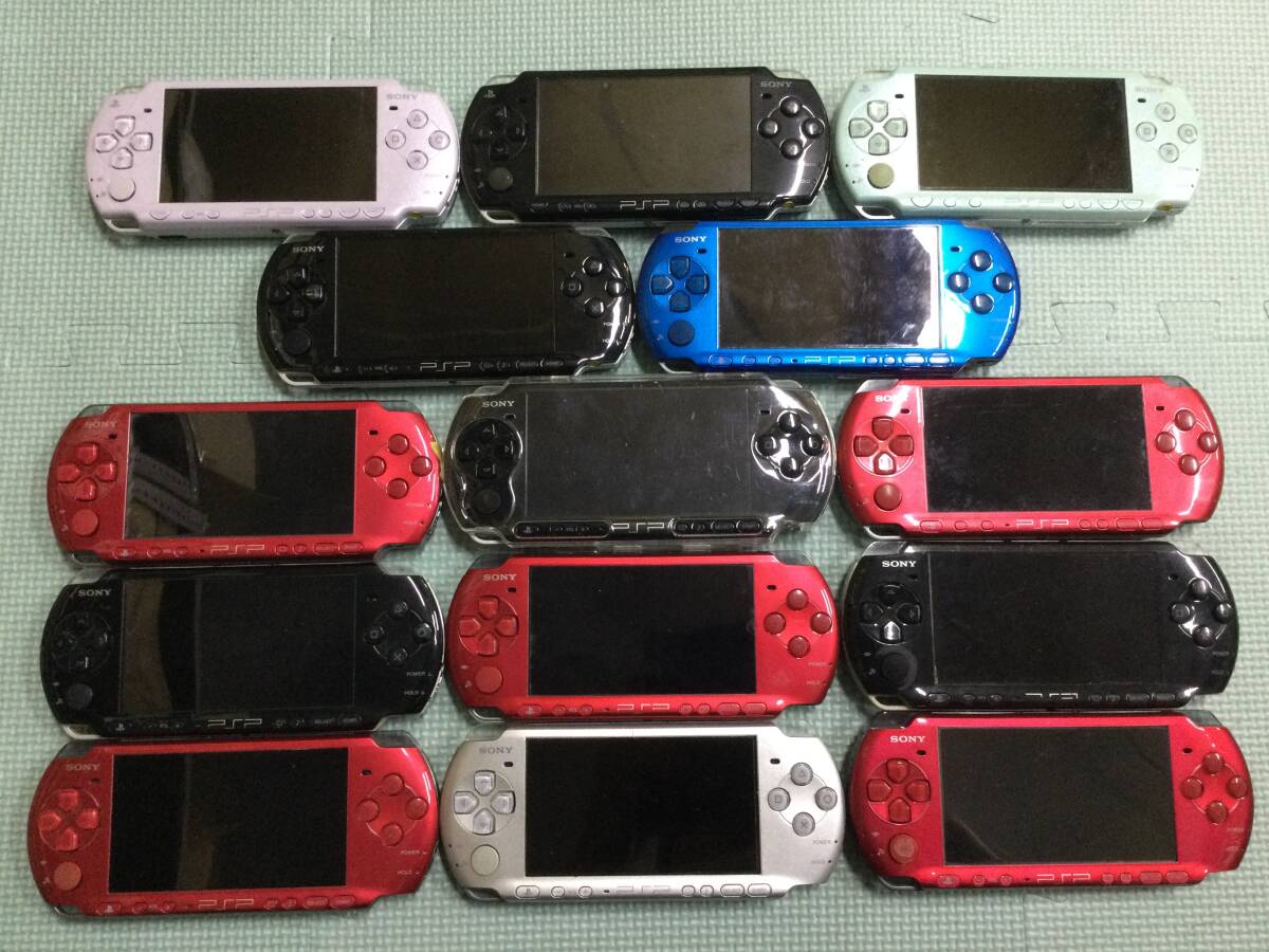 GN6866/60/0】ジャンク☆PSP☆本体☆計14台☆PSP-3000☆PSP-2000