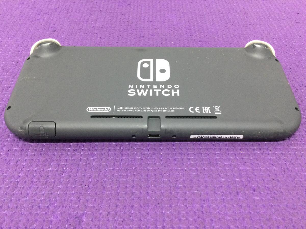 GB674/60/0】故障品☆ジャンク☆Nintendo Switch Lite☆グレー