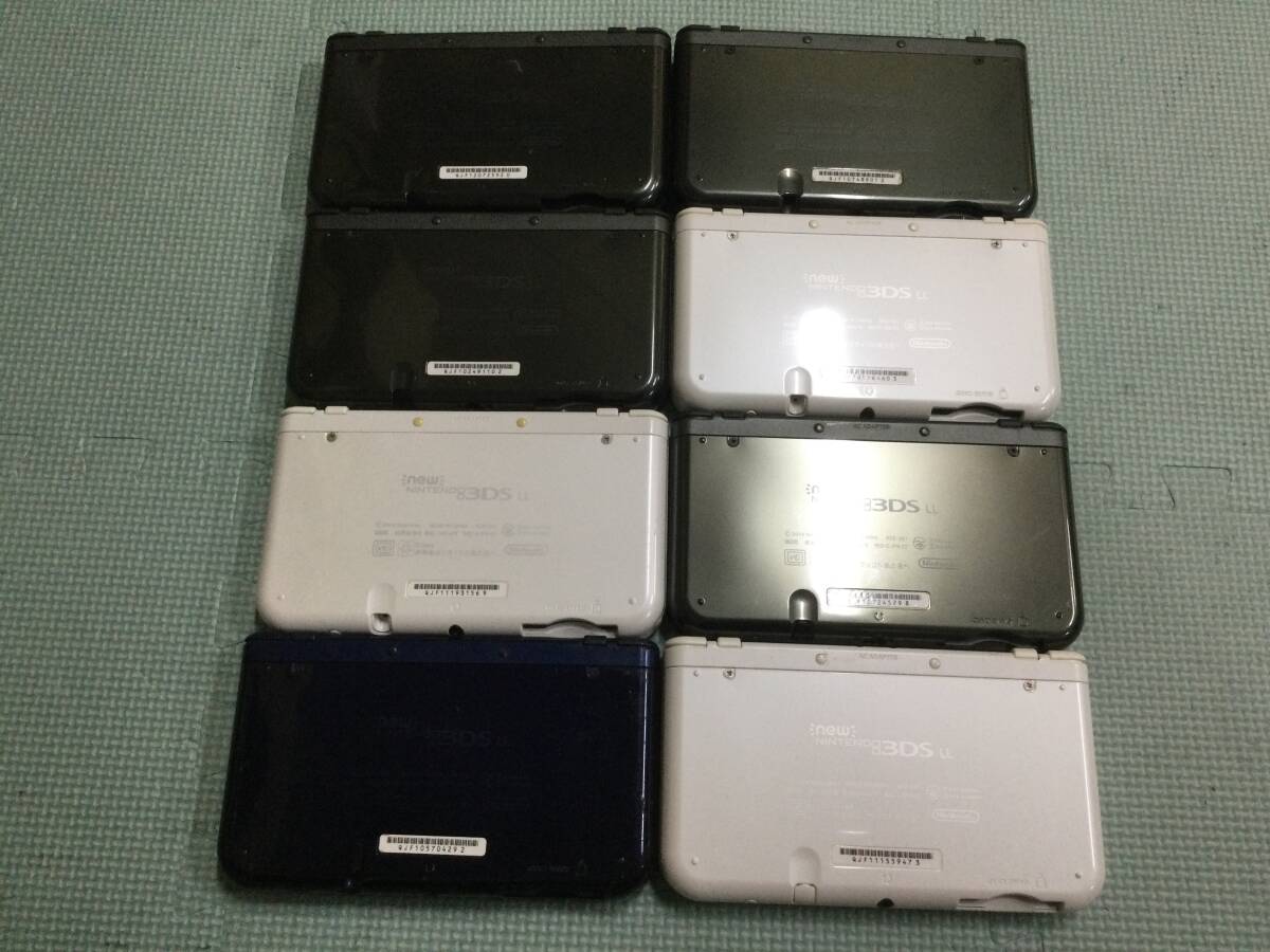 GN7033/60/0】ジャンク☆Newニンテンドー3DS LL 8台☆New GN7033/60/0】ジャンク☆Newニンテンドー3DS LL 8台☆New