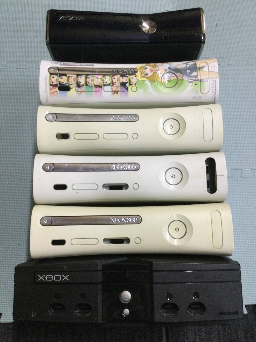 GN6913/120/0】ジャンク☆Xbox360 本体5台☆Xbox 本体1台☆計6台