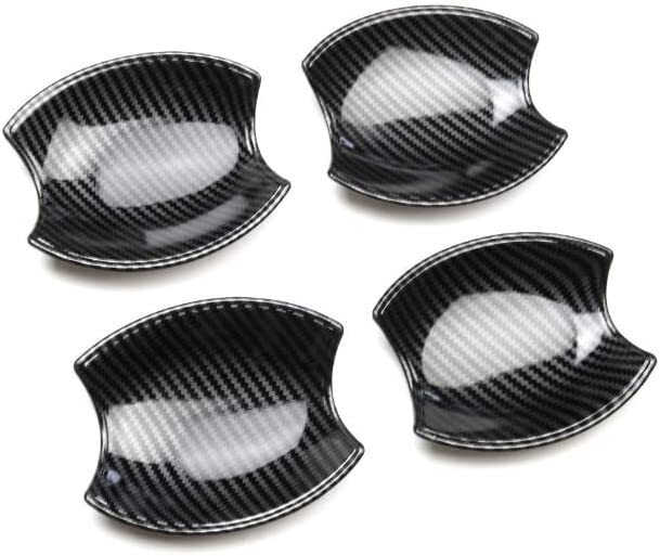 Nissan Note E13 ручка двери протектор черный под карбон 4 шт. комплект Nissan Note E13 ручка двери протектор черный под карбон 4 шт. комплект