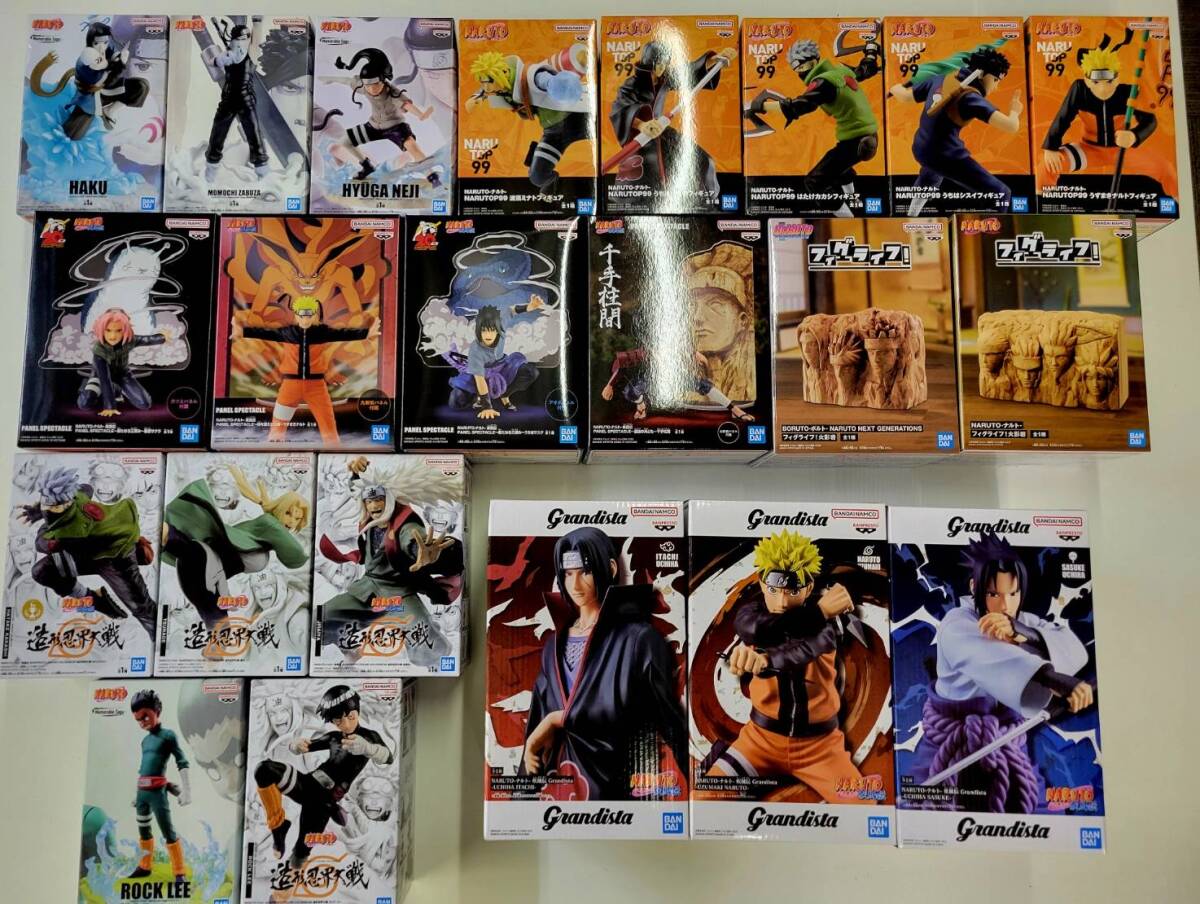 新品 未開封 NARUTO 疾風伝 造形忍界大戦 ジライヤ 綱手 カカシ
