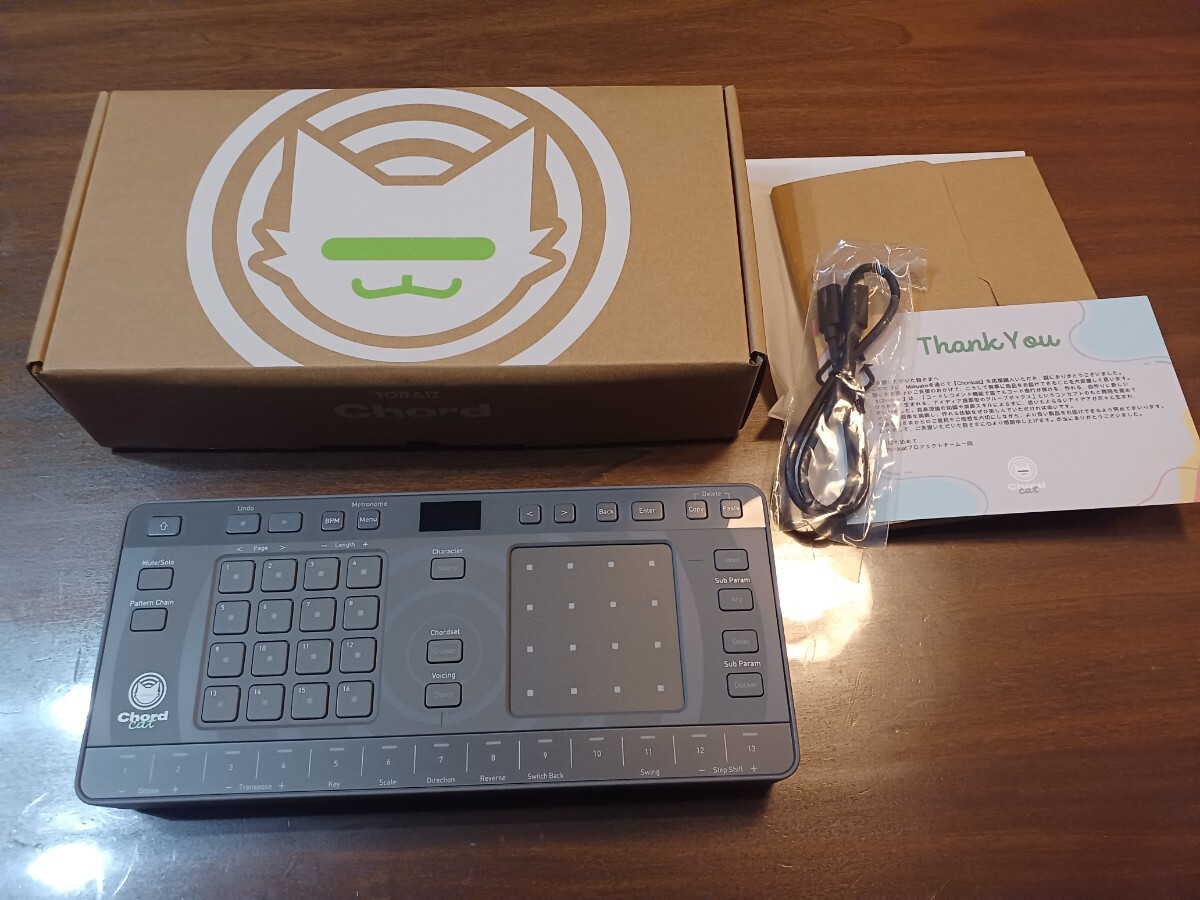 【 Chordcat 】 新品 未開封 Yahoo!オークション - 【新品】AlphaTheta Chordcat グルーブ
