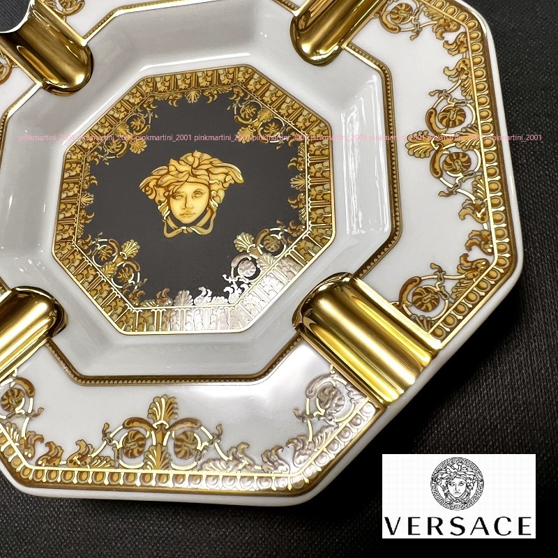  подарок оптимальный [ новый товар ] Versace .VERSACE*I Love Baroqueba блокировка mete.-sa пепел tray пепельница * высший класс фарфор производства Rosenthal 