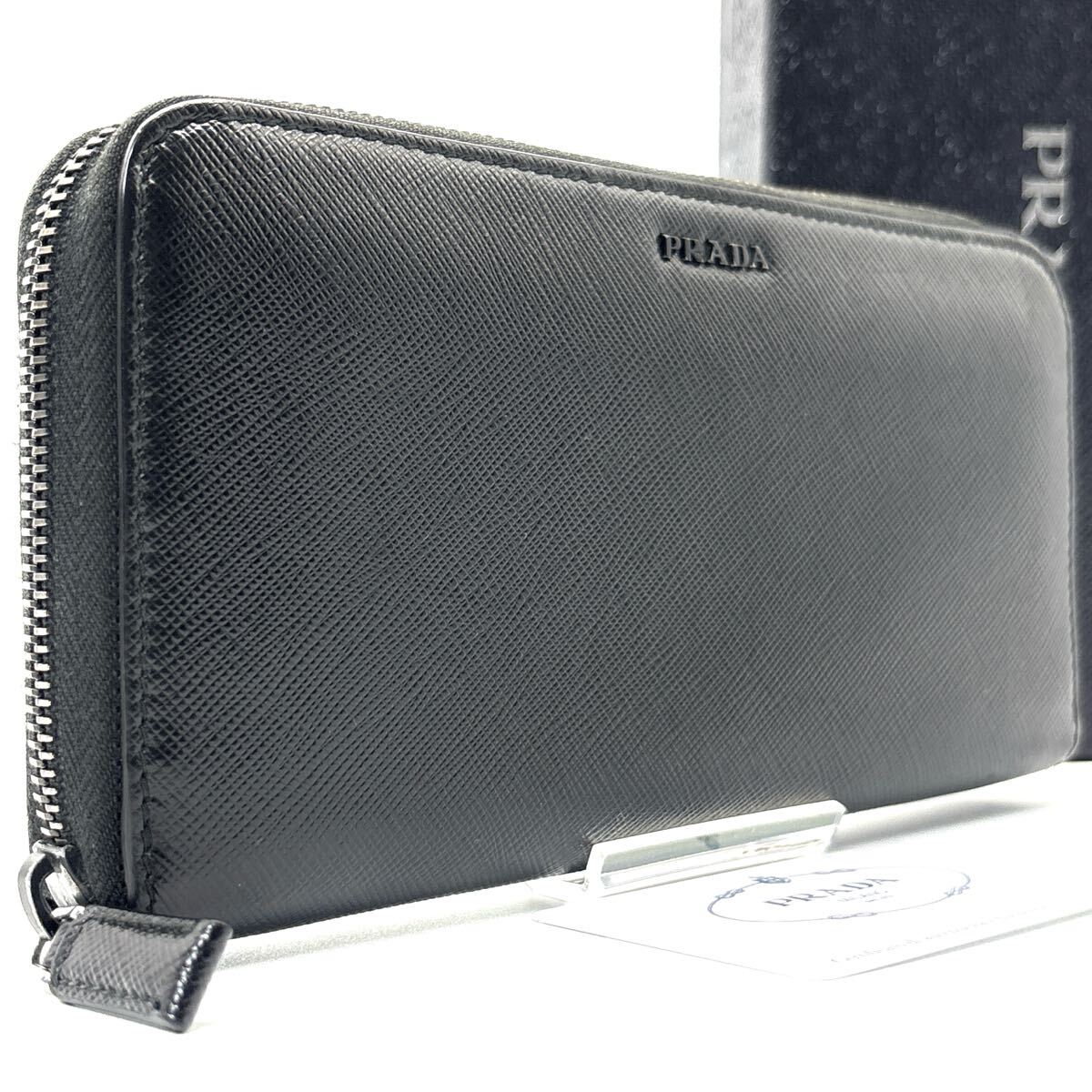 国内発送 最高級◇極美品◇PRADA ロングウォレット 長財布 プラダ 小物