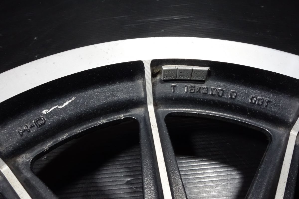 9 キャスト リア ホイール スポーク ハーレー 純正 16インチ 16×3.00 スポーツスター エボ ショベル アイアン #R20250303