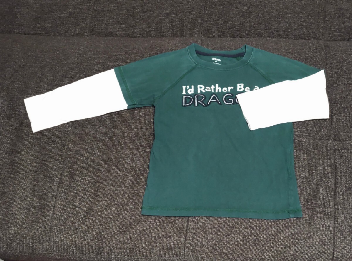 GYMBOREE 重ね著風(fēng)長(zhǎng)袖カットソー 100cm 4T