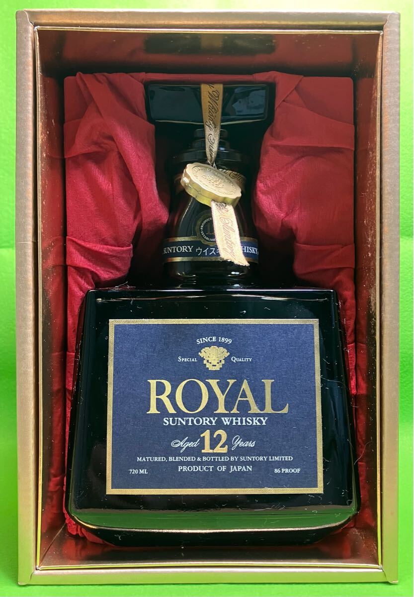 未開栓品】 SUNTORY WHISKY「ROYAL 12 YEARS」BLUE LABEL 未開栓品】 SUNTORY WHISKY「ROYAL 12 YEARS」BLUE LABEL