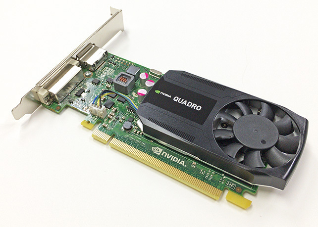 NVIDIA Quadro K620 プロフェッショナル グラフィックスボード 4K 3840x2160 対応 バルク品 GDDR3 2GB