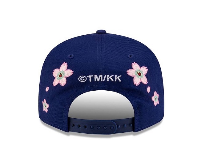 новый товар! New Era doja-s колпак Мураками .MLB Tokyo серии начало битва TM/KK сотрудничество голубой NEW ERA 9FIFTYka кальмар ikiki Sakura шляпа