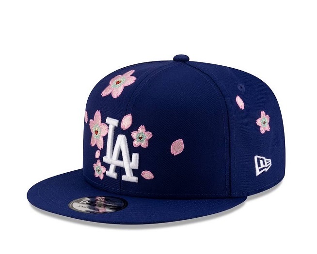 новый товар! New Era doja-s колпак Мураками .MLB Tokyo серии начало битва TM/KK сотрудничество голубой NEW ERA 9FIFTYka кальмар ikiki Sakura шляпа