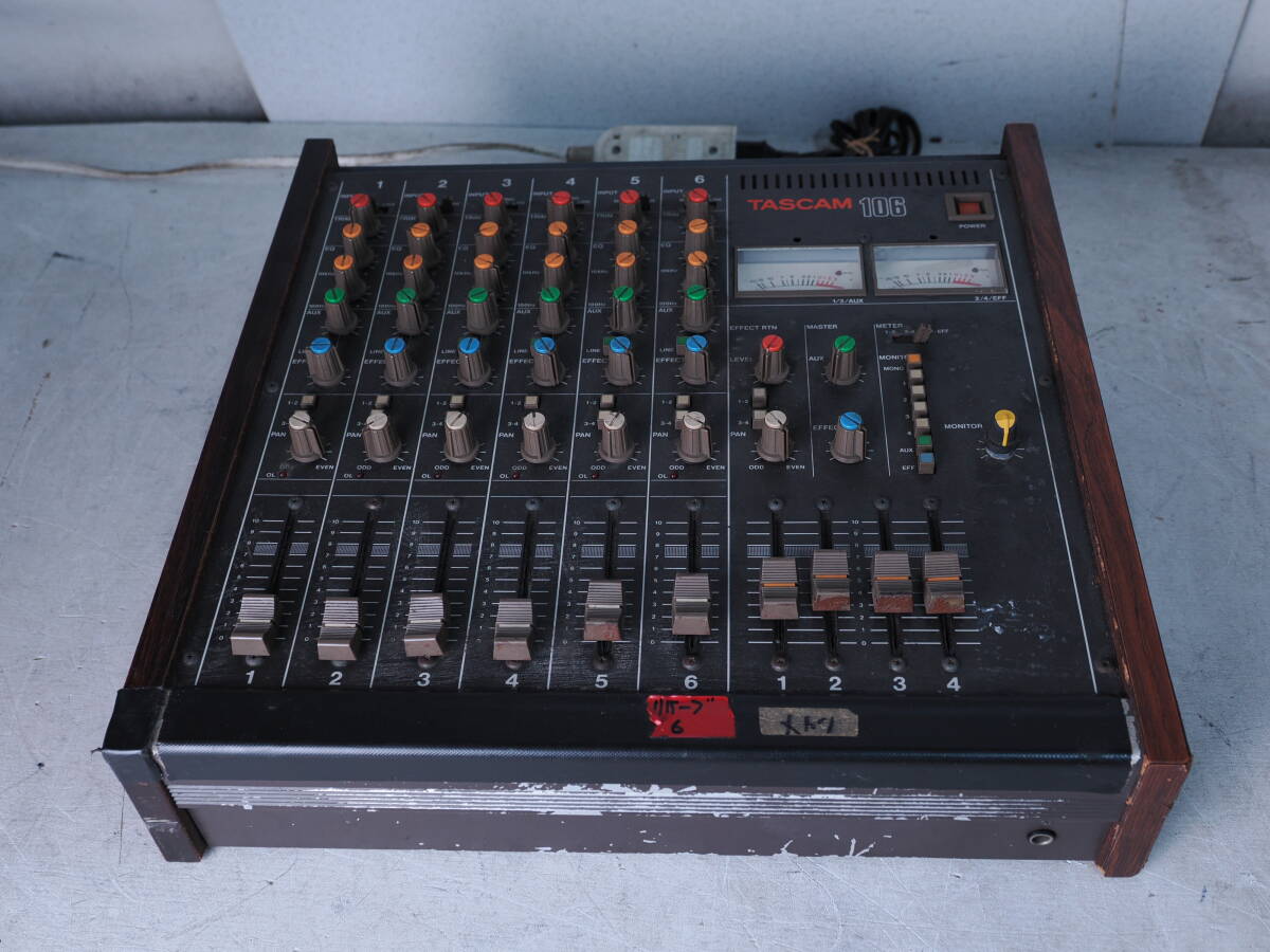 TASCAM タスカム アナログミキサー M-106 現状販売