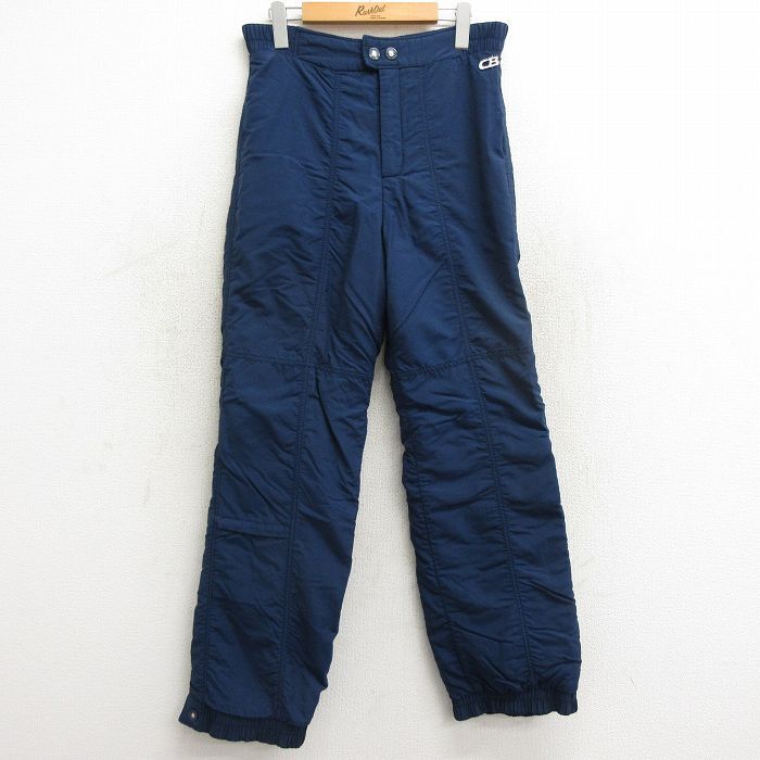 古着 ナイロン パンツ レディース 90s CB 紺 ネイビー 24jan13 中古 ボトムス