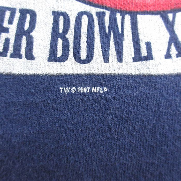 XL/古着 半袖 ビンテージ Tシャツ メンズ 90s NFL ニューイングランドペイトリオッツ 大きいサイズ コットン クルーネック_画像3