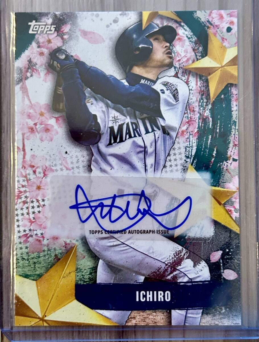 イチロー Tokyo Series マリナーズ topps 2025 直筆サインカード イチロー Tokyo Series マリナーズ topps 2025 直筆サインカード