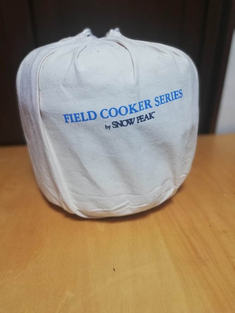 【SnowPeak廃盤未使用品】FIELDCOOKERSERIES　フィールドクッカー 旧ロゴ　ヤマコウ時代