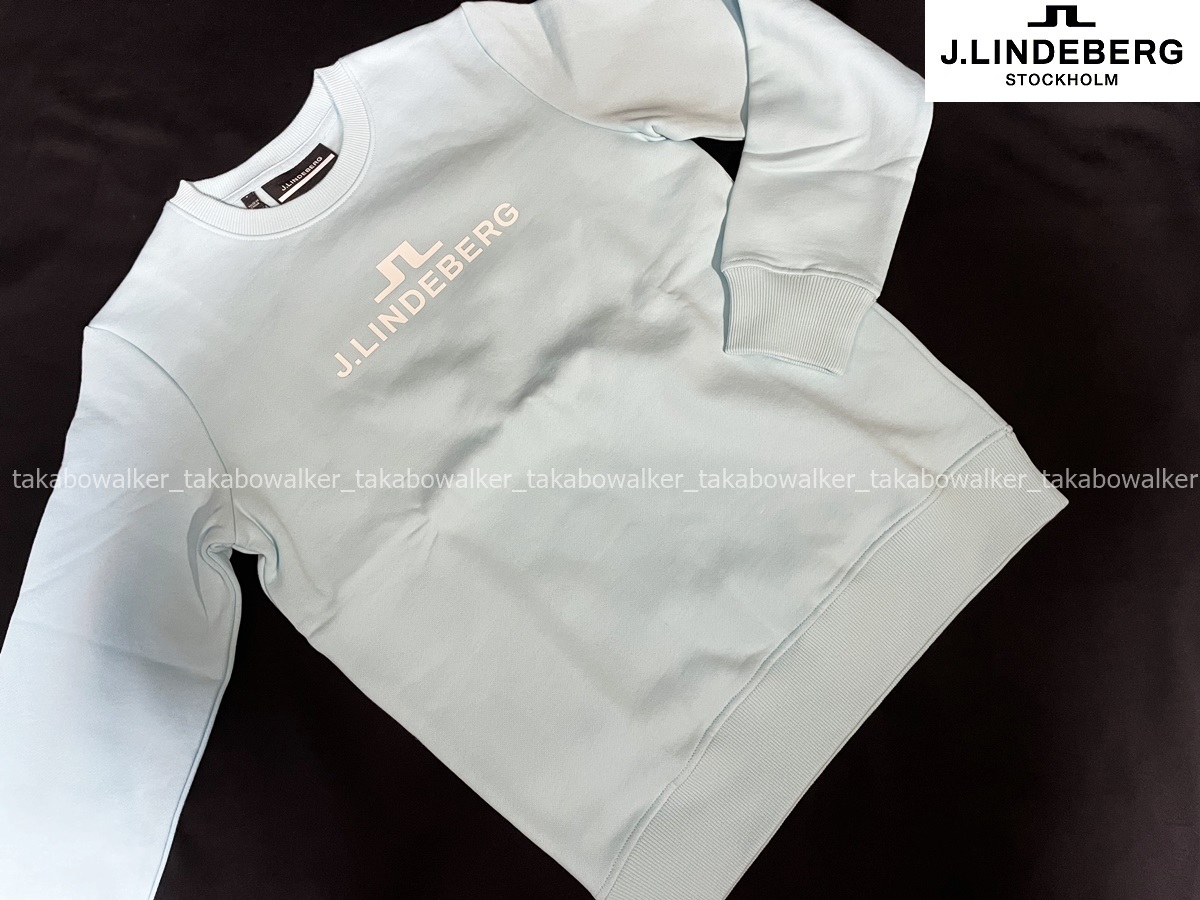 J.LINDEBERG Jリンドバーグ Alpha Crew Neckトレーナー(S)