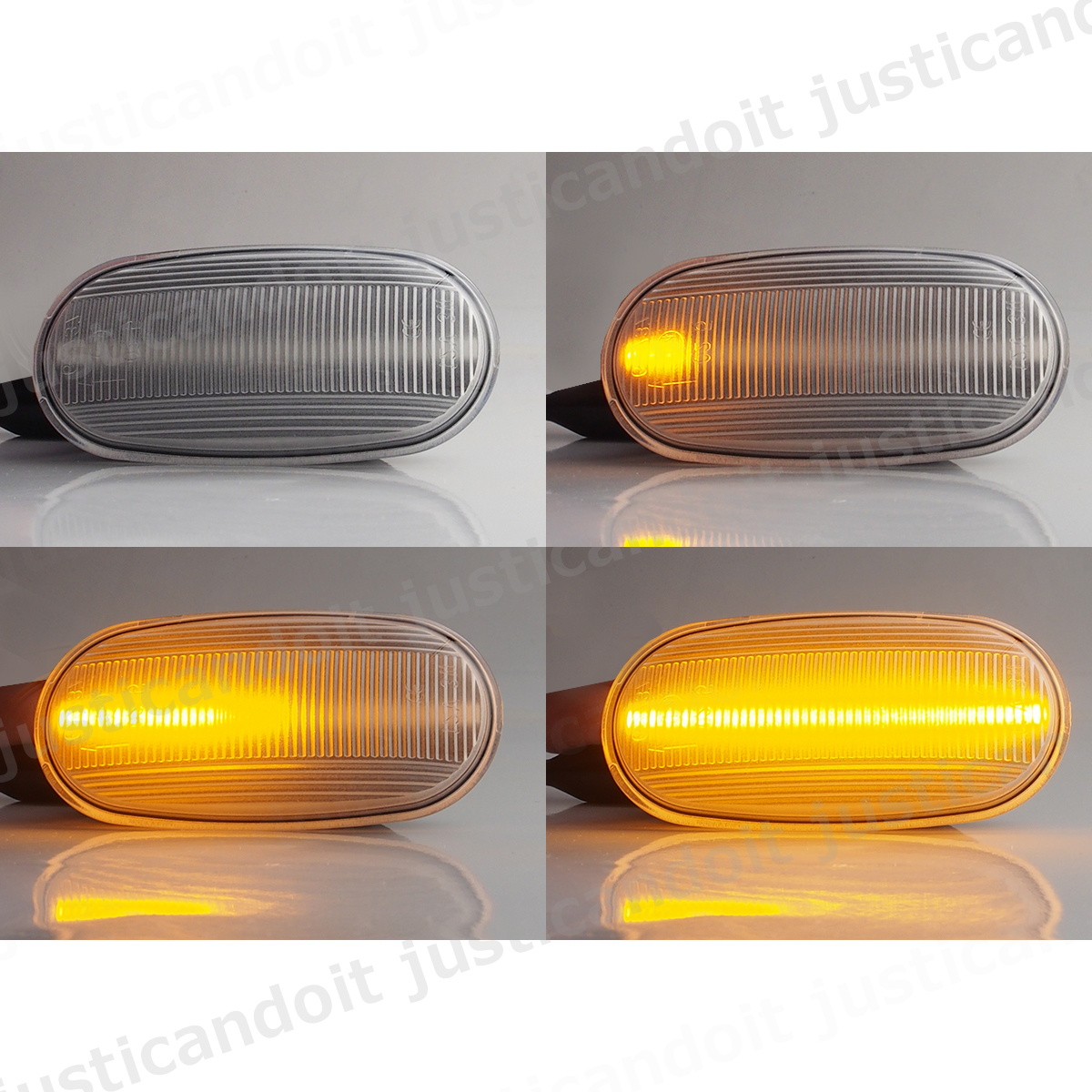 【DC81】 レグナム EA1W EA4W EC4W EC5W / リベロ CD5W CB4W 流れる ウインカー シーケンシャル LED サイドマーカー ウィンカー クリア