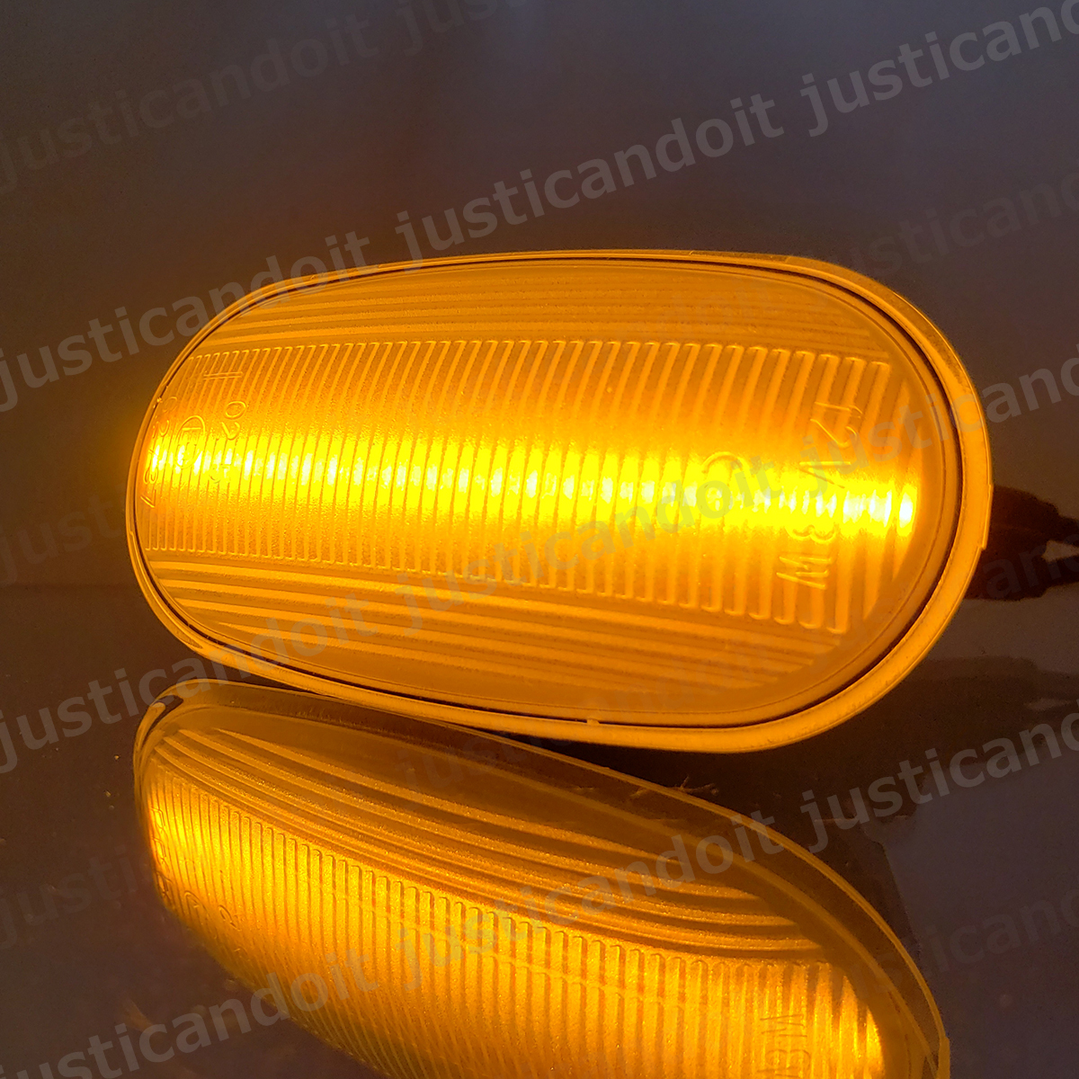 【DC81】 パジェロ イオ H61W H62W H66W H67W H71W H72W H76W H77W 流れる ウインカー シーケンシャル LED サイドマーカー クリア