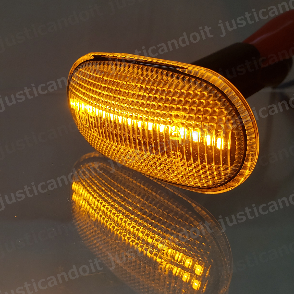 【TC27】 キャリイ DA63T / アルトラパン HE21S 點(diǎn)滅 ウインカー LED サイドマーカー ウィンカー フェンダー マーカー クリア キャリー